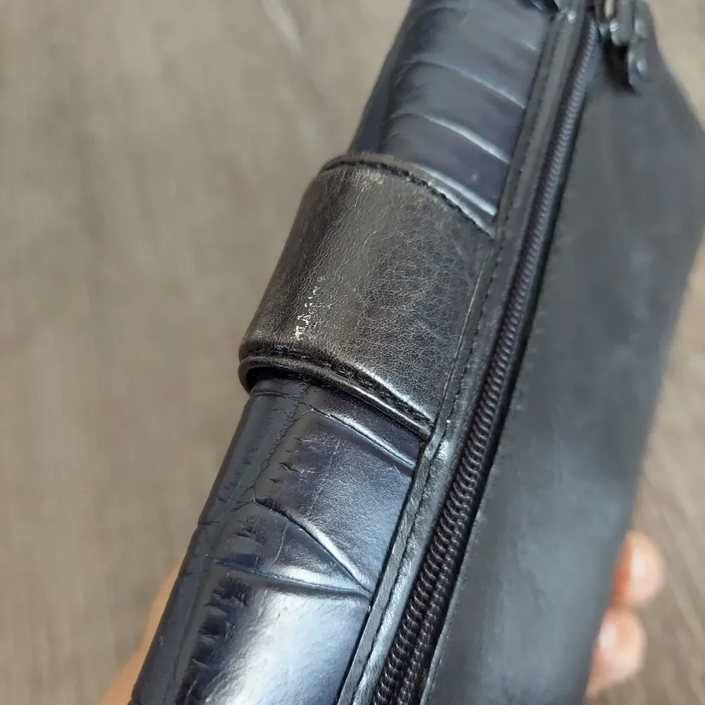 Brighton Navy & Brown Wallet/Crossbody Bag